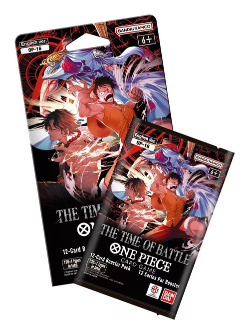 One Piece TCG - OP16 - The Time of Battle - Sleeved Booster Pack