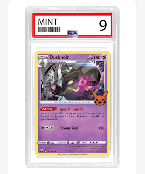 PSA 9 Dusknoir 062/172 - Trick or Trade - Slab - ENG