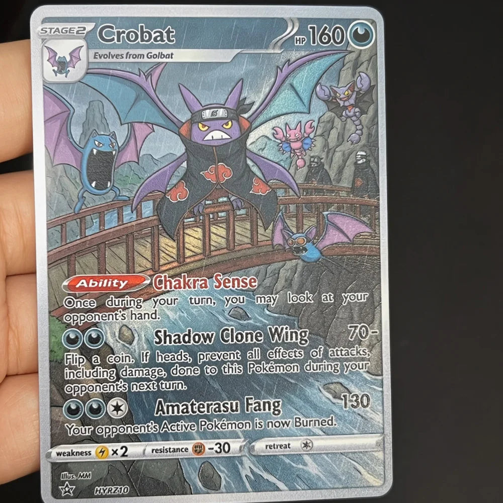 Bridge Battle - Naruto x Pokémon - Fan Art Card Set