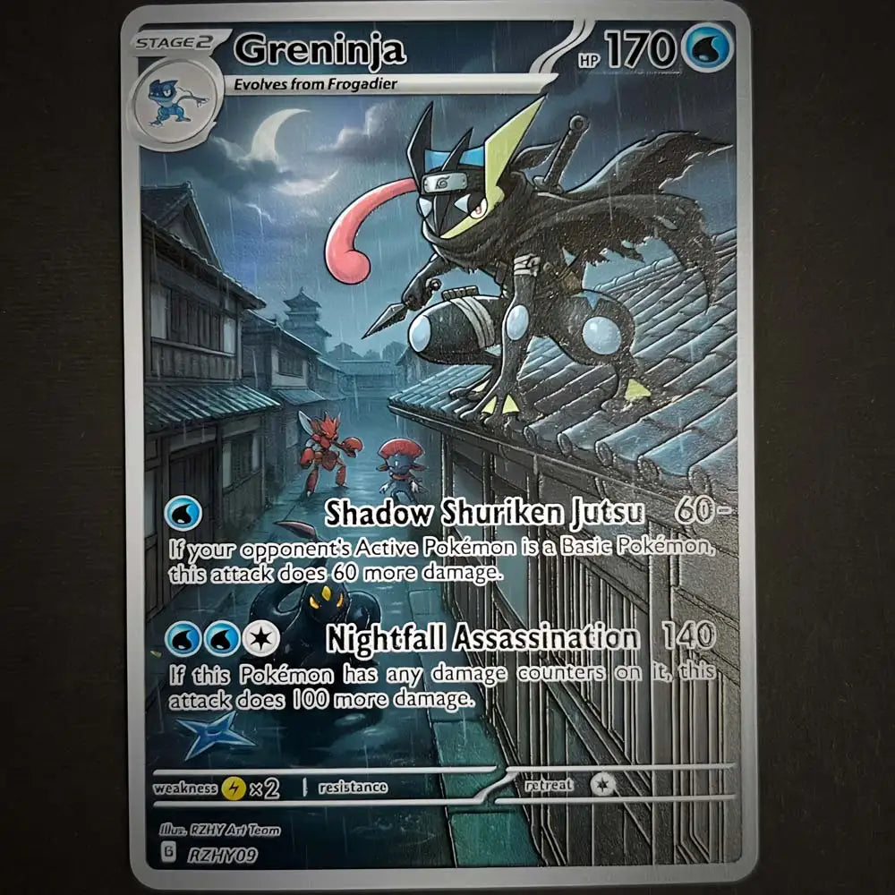 Shadow Assassins - Naruto x Pokémon - Fan Art Card Set
