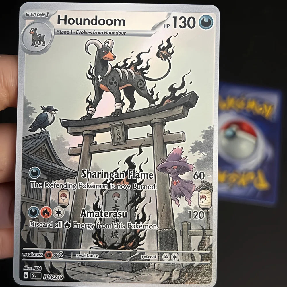 Blazing Dojo - Naruto x Pokémon - Fan Art Card Set
