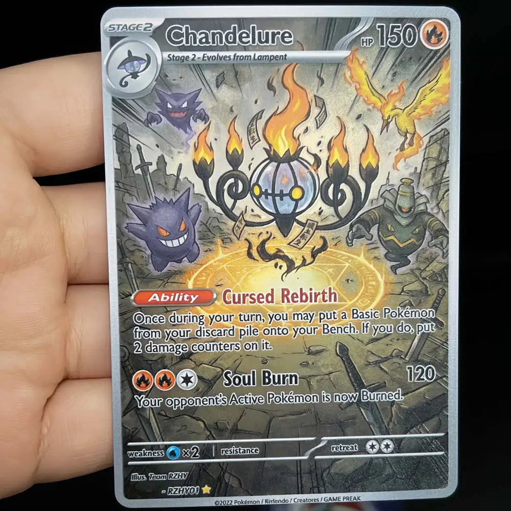 Reanimation Jutsu - Naruto x Pokémon - Fan Art Card Set