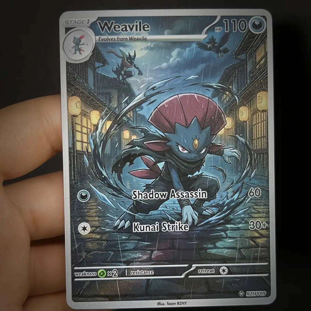 Shadow Assassins - Naruto x Pokémon - Fan Art Card Set