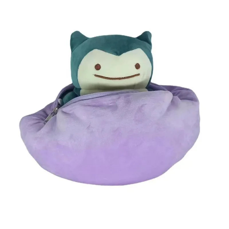 Pokemon Plushie - Reversible - Snorlax & Ditto - 2 in 1 - 20CM