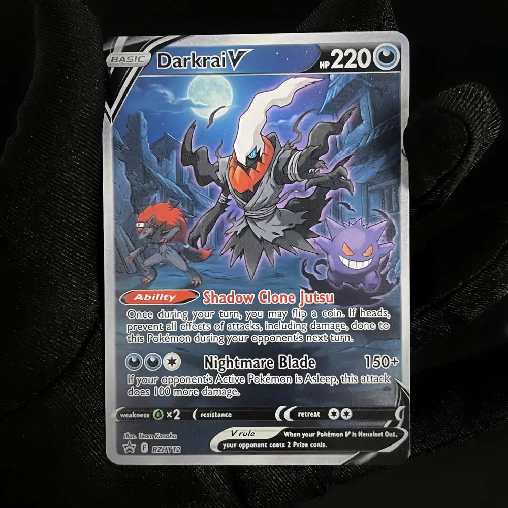 Night Stalker - Naruto x Pokémon - Fan Art Card Set