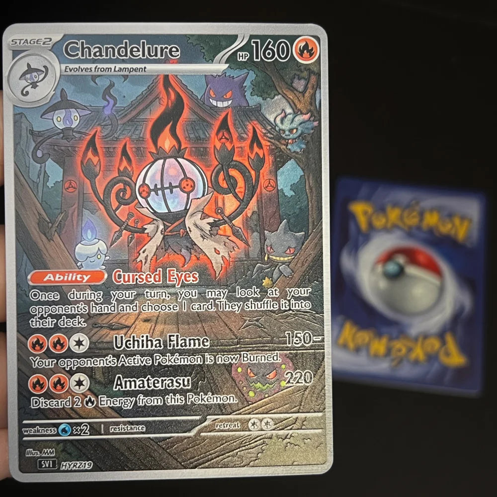 Blazing Dojo - Naruto x Pokémon - Fan Art Card Set