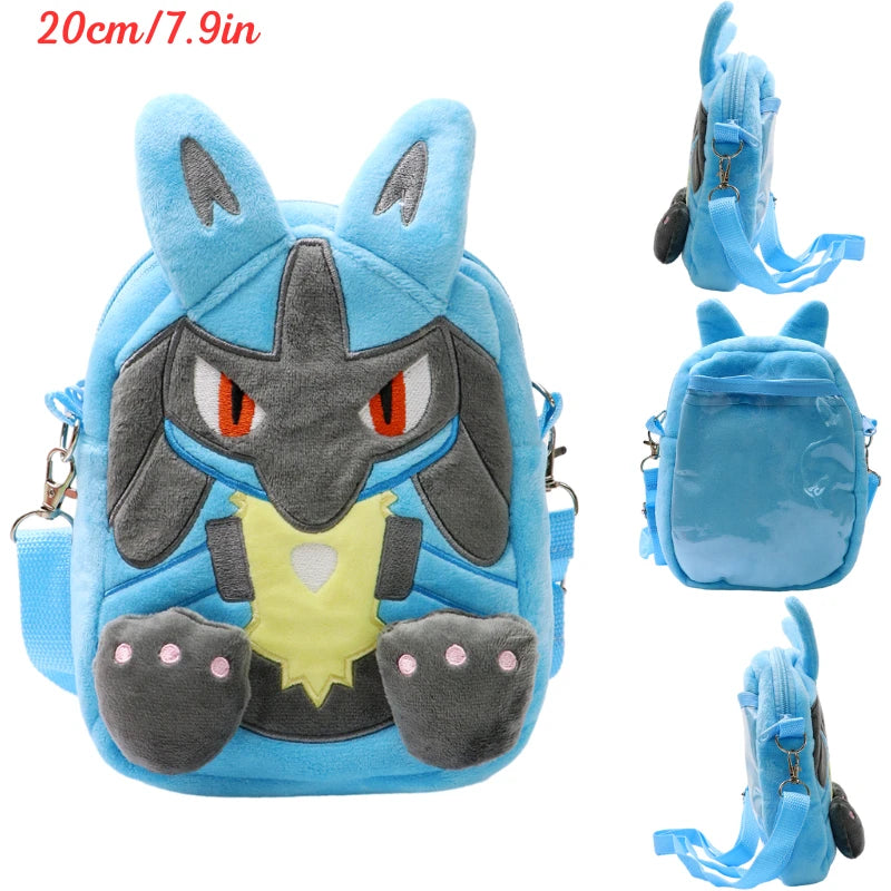 Pokemon Plush Bag - Pokemon - 8 Types