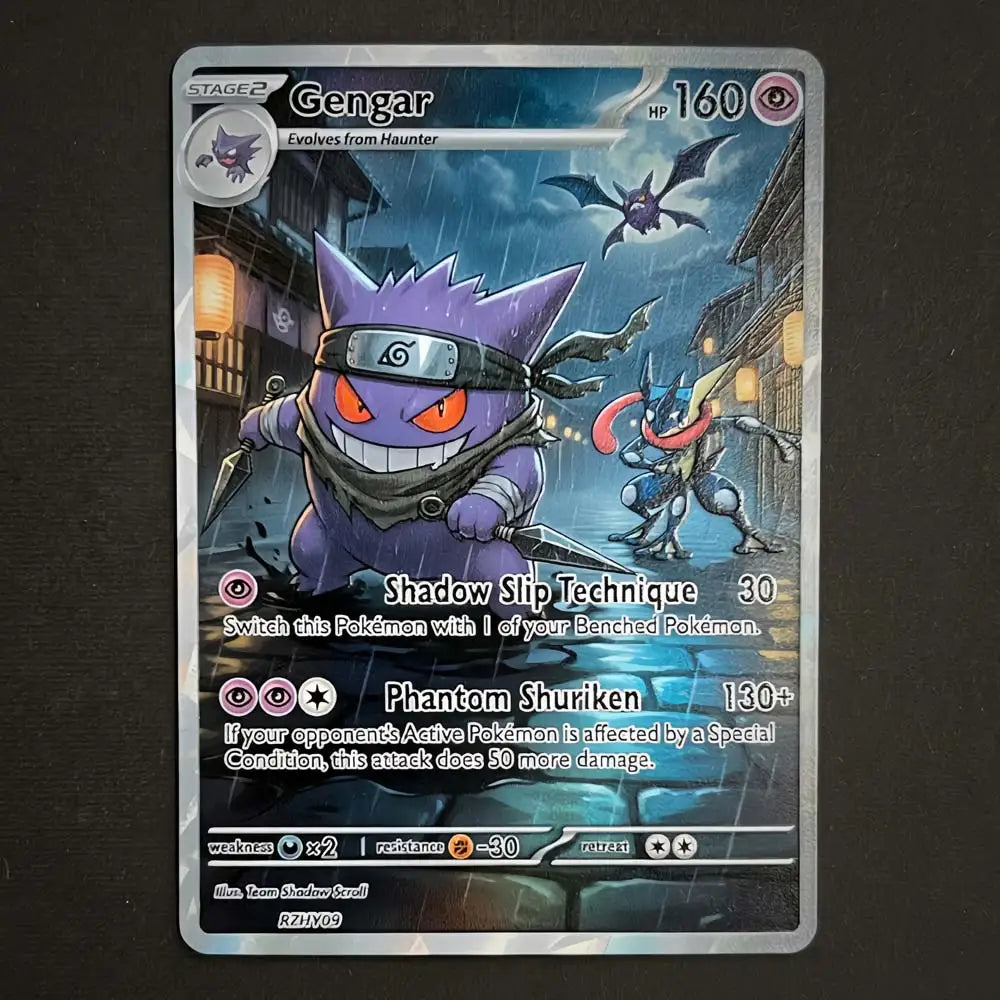 Shadow Assassins - Naruto x Pokémon - Fan Art Card Set