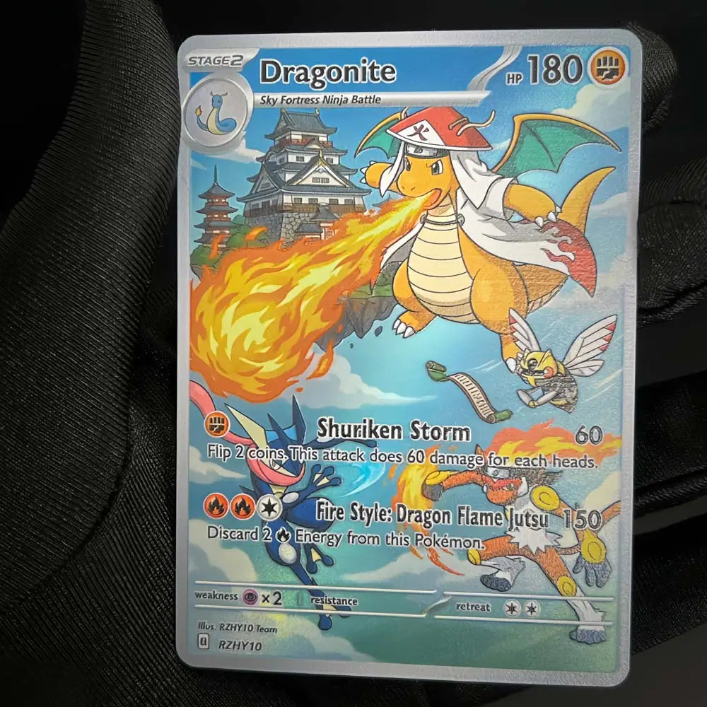 Sky Guardians - Naruto x Pokémon - Fan Art Card Set