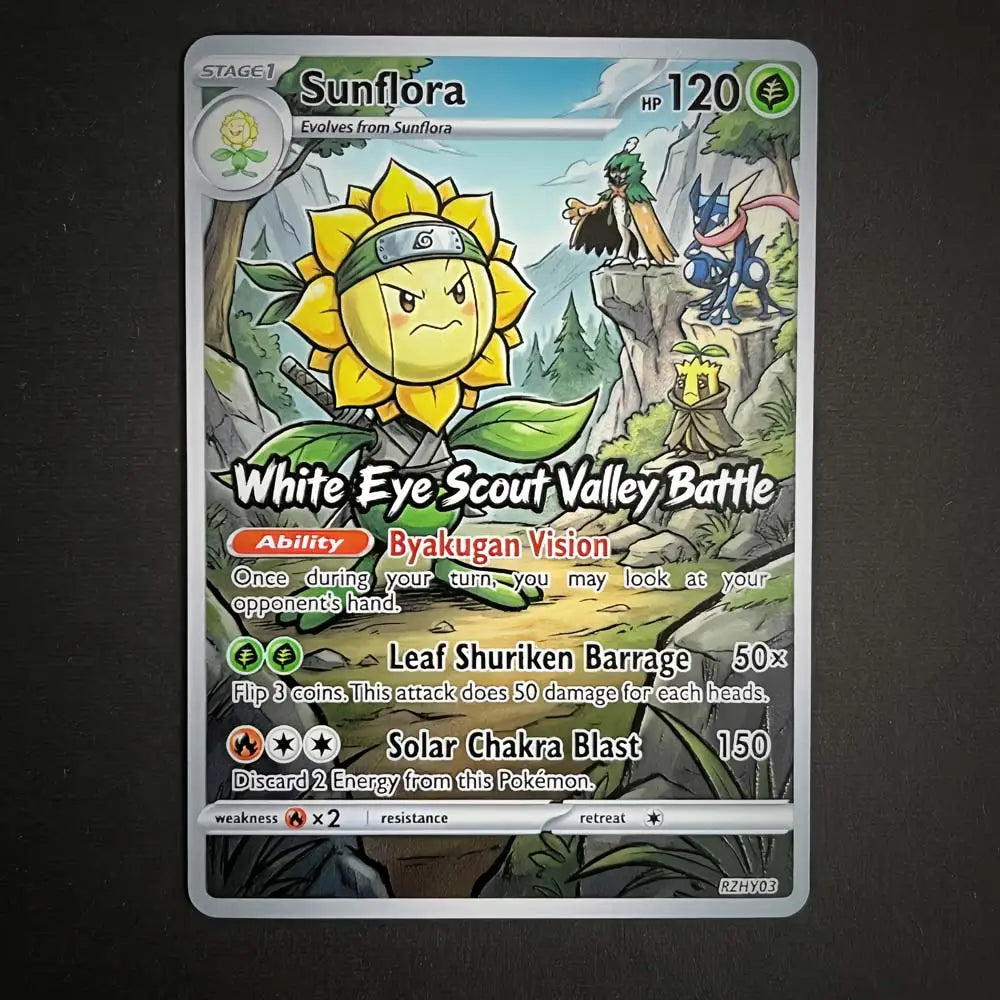 Scout Valley - Naruto x Pokémon - Fan Art Card Set