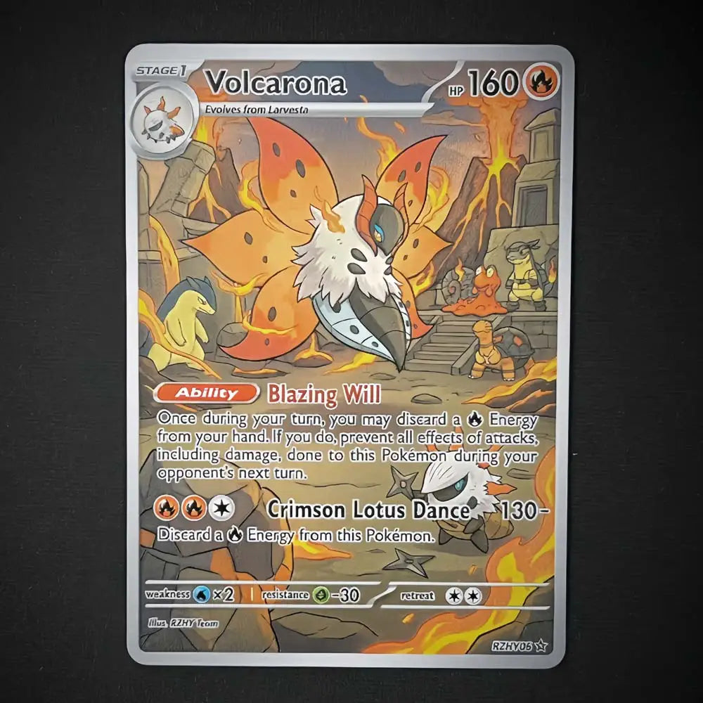 Volcano Guardians - Naruto x Pokémon - Fan Art Card Set