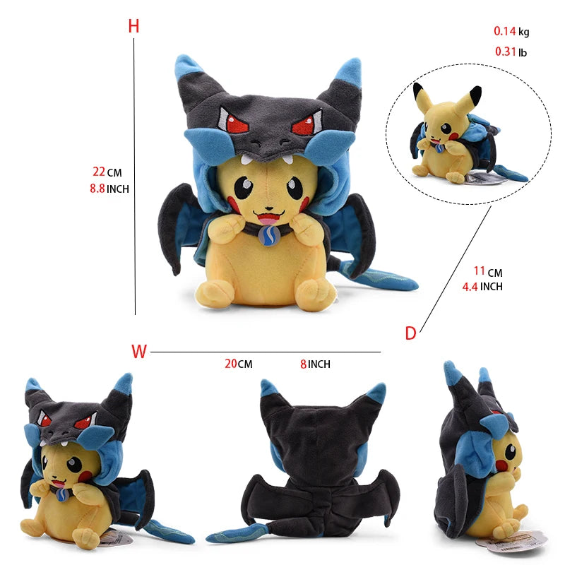 Pokemon Plushie - Cosplay Pikachu - 25CM