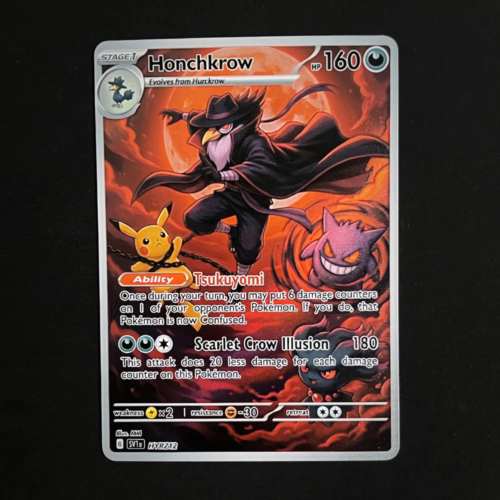 Infinite Tsukuyomi - Naruto x Pokémon - Fan Art Card Set
