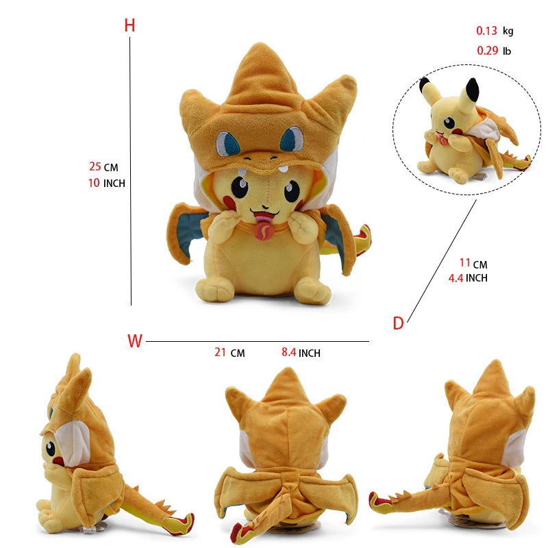 Pokemon Plushie - Cosplay Pikachu - 25CM