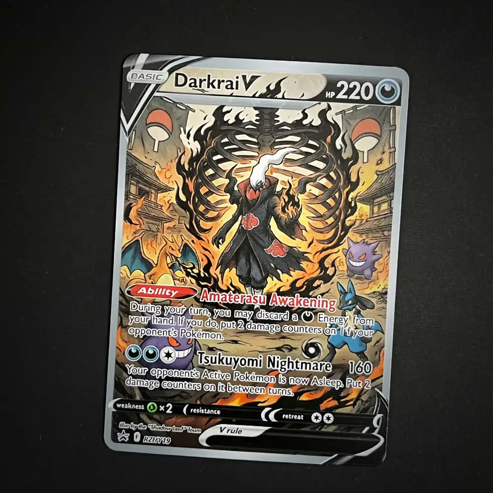 Inferno Awakening - Naruto x Pokémon - Fan Art Card Set