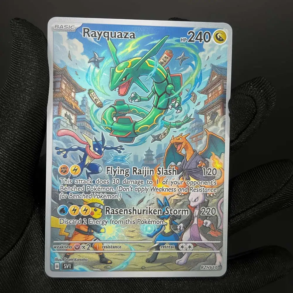 Sky Guardians - Naruto x Pokémon - Fan Art Card Set