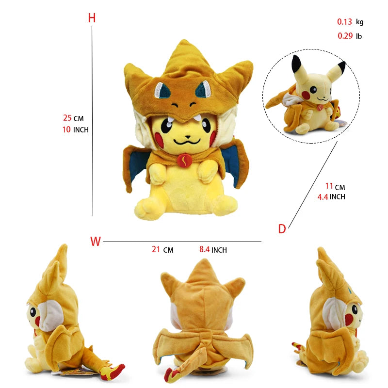 Pokemon Plushie - Cosplay Pikachu - 25CM