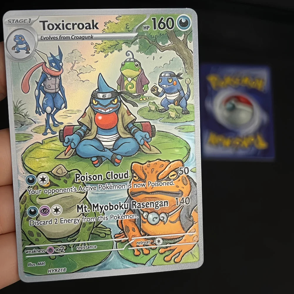 Sage Art - Naruto x Pokémon - Fan Art Card Set