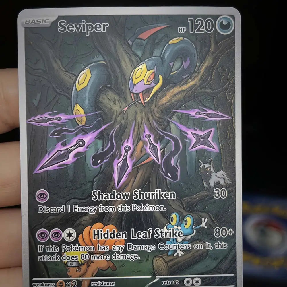 Poison Forest Guardians - Naruto x Pokémon - Fan Art Card Set