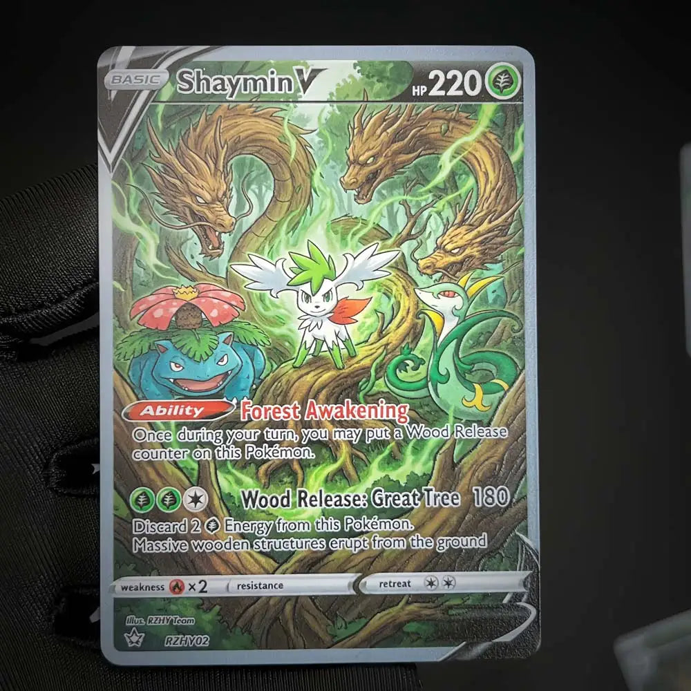 Wood Forest Guardians - Naruto x Pokémon - Fan Art Card Set