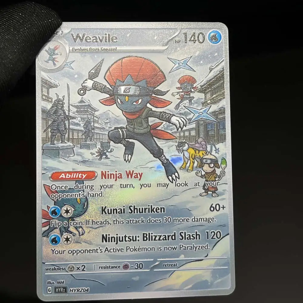 Yukigakure - Snow Village - Naruto x Pokémon - Fan Art Card Set