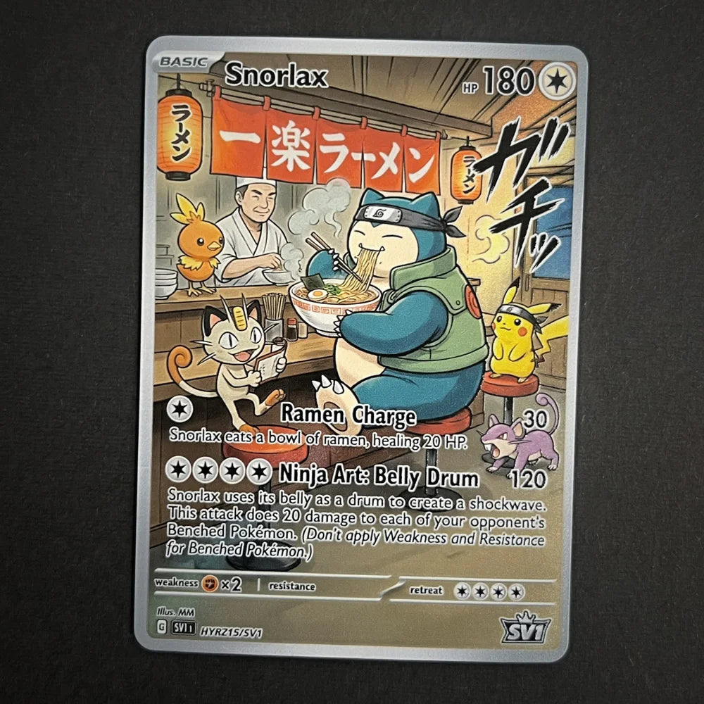 Ichiraku Ramen - Naruto x Pokémon - Fan Art Card Set
