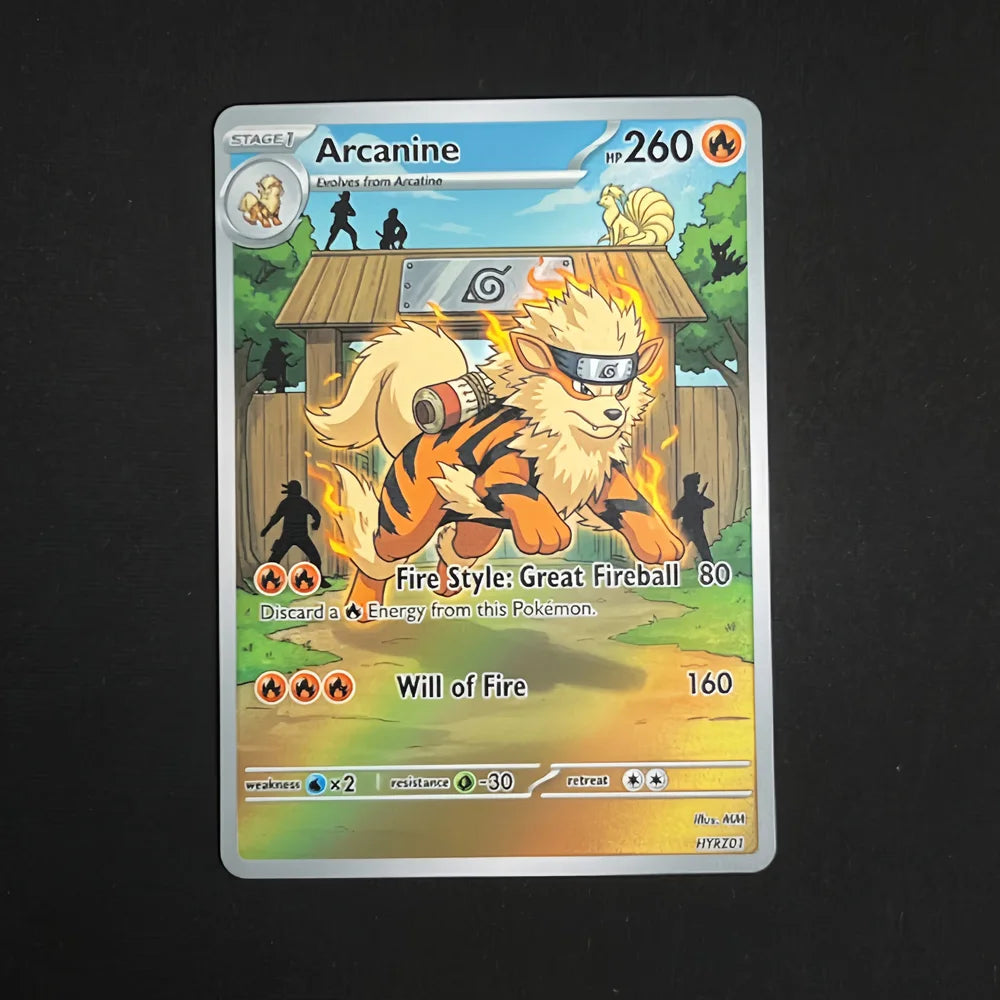 Konoha Gate - Naruto x Pokémon - Fan Art Card Set