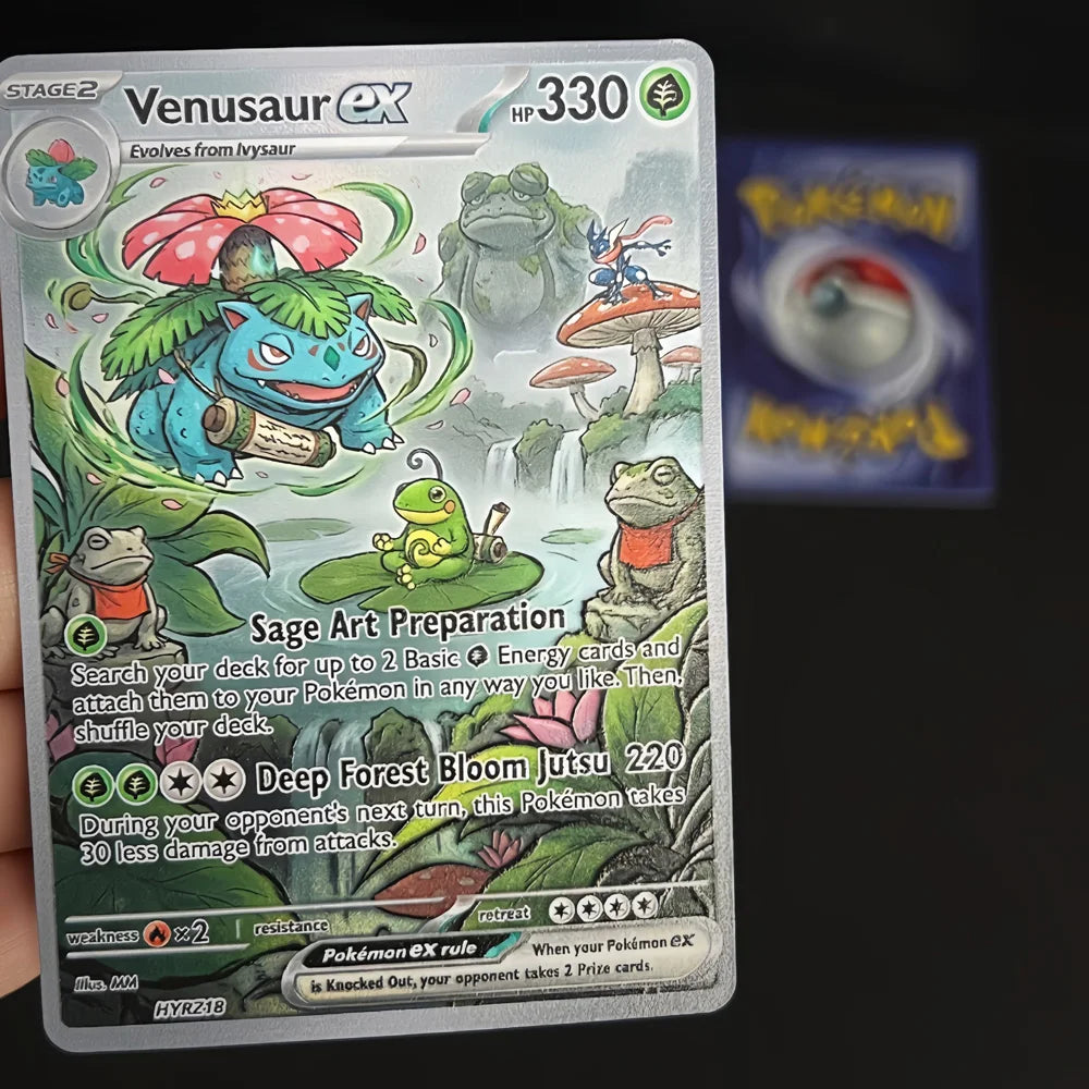 Sage Art - Naruto x Pokémon - Fan Art Card Set