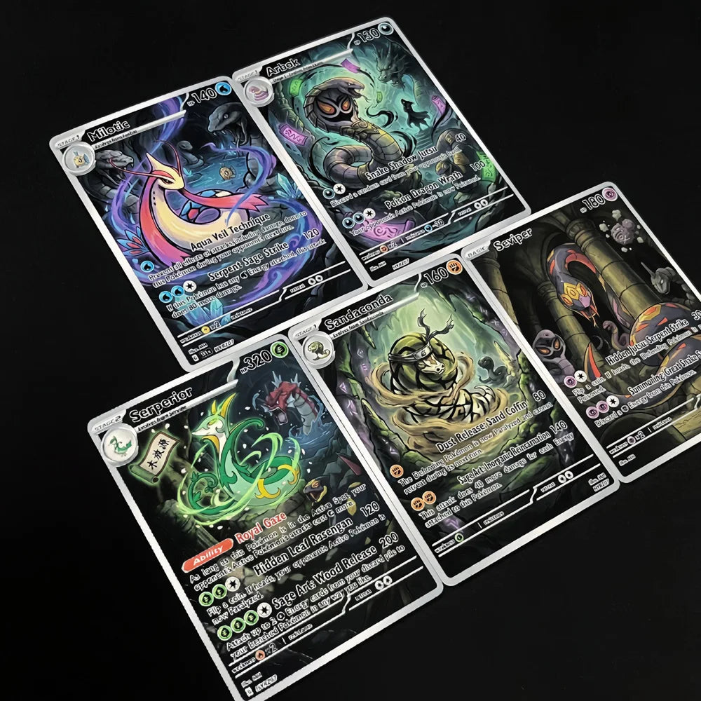 Orochimaru's Hideout - Naruto x Pokémon - Fan Art Card Set