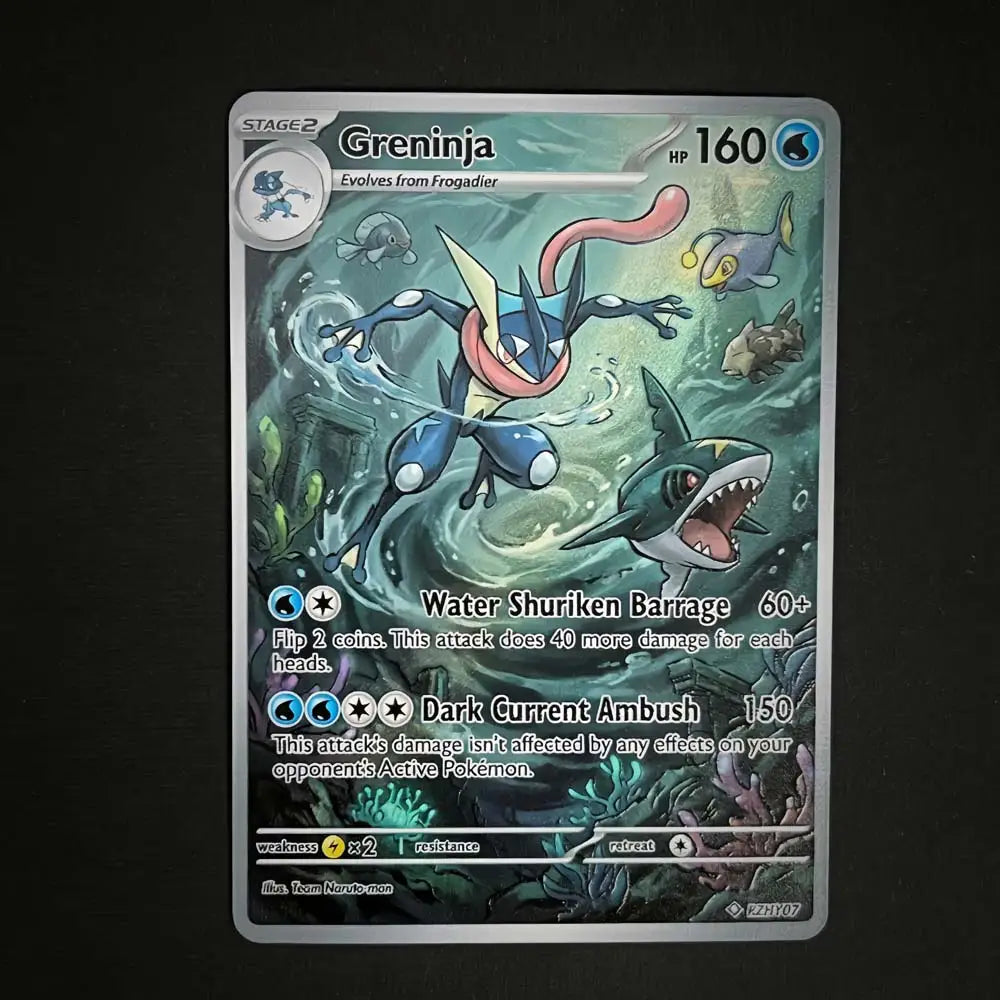 Deep Sea Guardians - Naruto x Pokémon - Fan Art Card Set