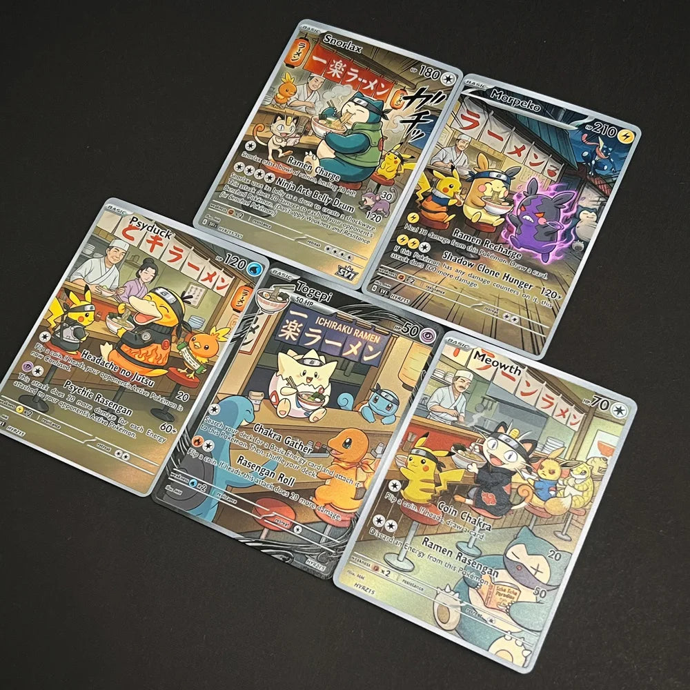Ichiraku Ramen - Naruto x Pokémon - Fan Art Card Set