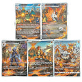Volcano Guardians - Naruto x Pokémon - Fan Art Card Set
