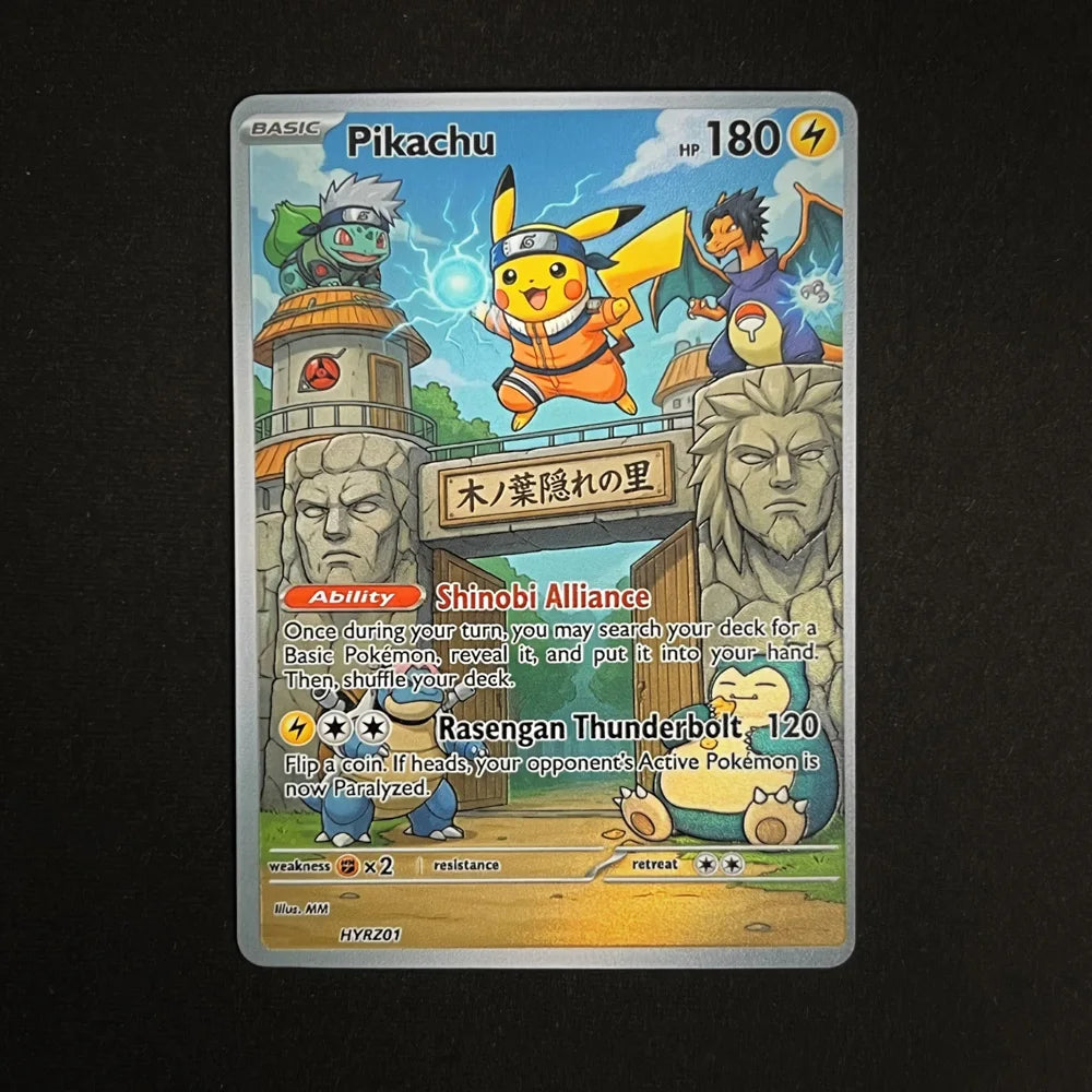 Konoha Gate - Naruto x Pokémon - Fan Art Card Set
