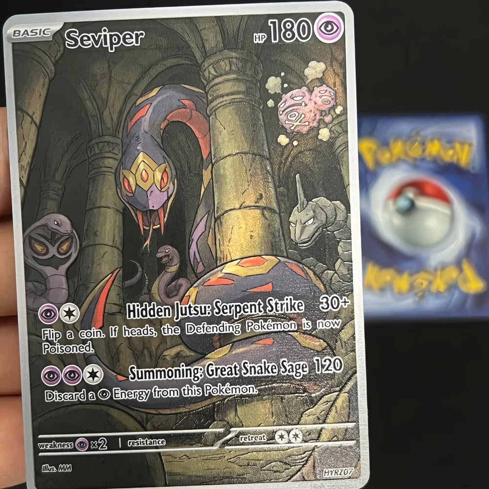 Orochimaru's Hideout - Naruto x Pokémon - Fan Art Card Set