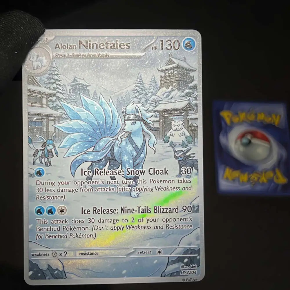 Yukigakure - Snow Village - Naruto x Pokémon - Fan Art Card Set