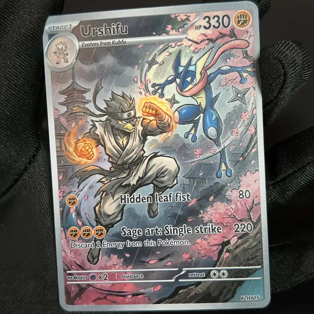 Sakura Season - Naruto x Pokémon - Fan Art Card Set