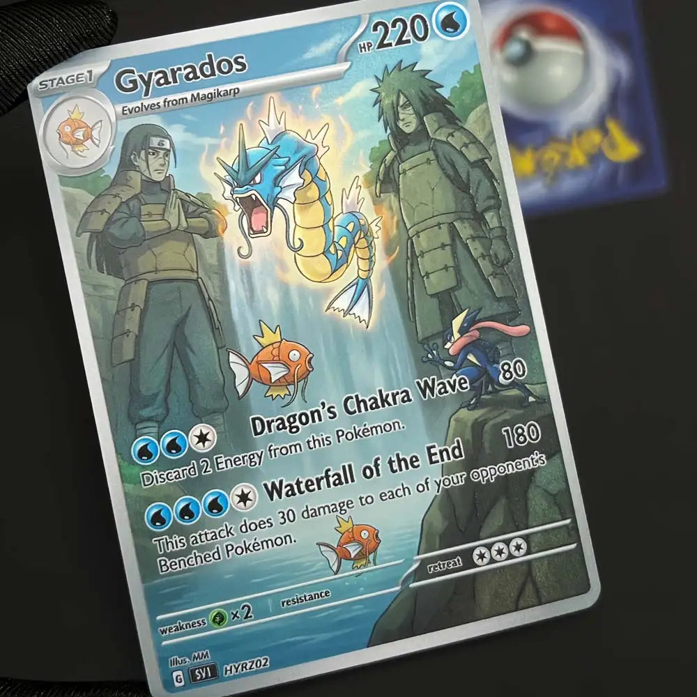 Final Valley - Naruto x Pokémon - Fan Art Card Set