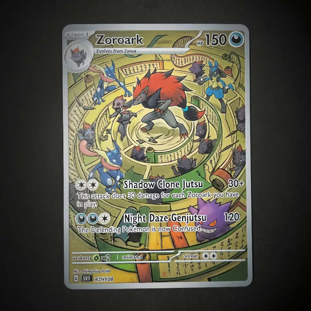 Shadow Clone Dojo - Naruto x Pokémon - Fan Art Card Set