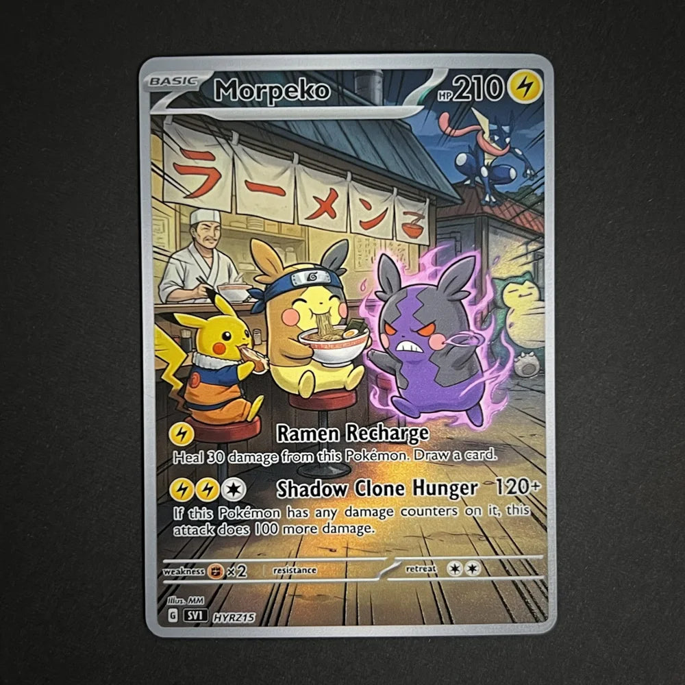 Ichiraku Ramen - Naruto x Pokémon - Fan Art Card Set