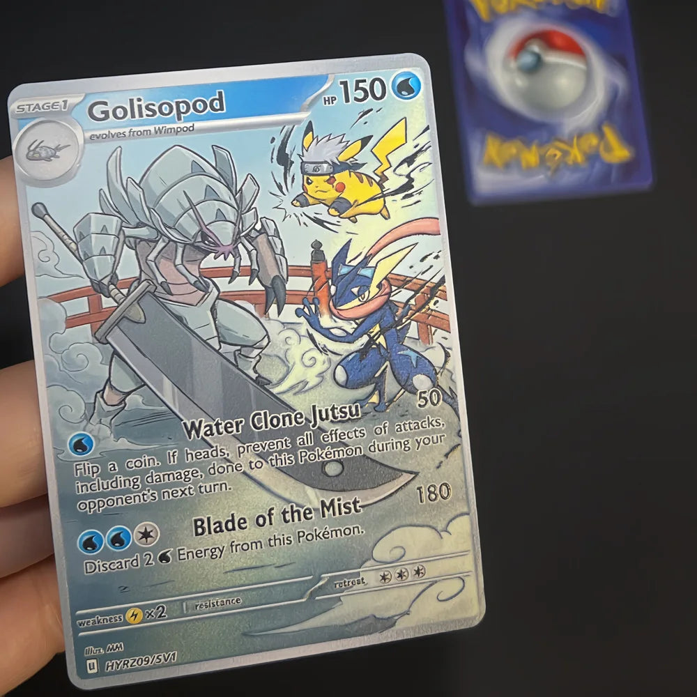 Hidden Mist Bridge - Naruto x Pokémon - Fan Art Card Set