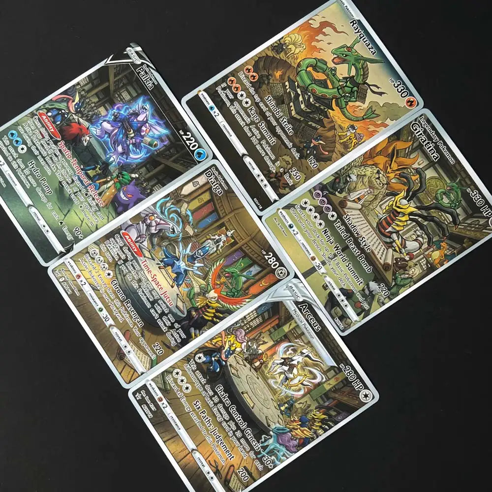 Champion's Dojo - Naruto x Pokémon - Fan Art Card Set