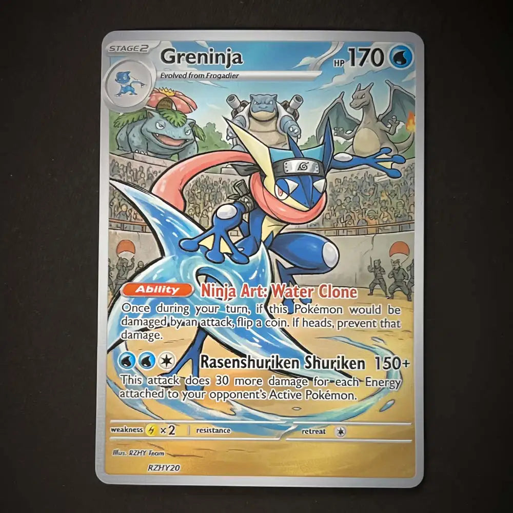 Ultimate Ninja Tournament - Naruto x Pokémon - Fan Art Card Set