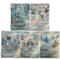 Kirigakure - Mist Village - Naruto x Pokémon - Fan Art Card Set