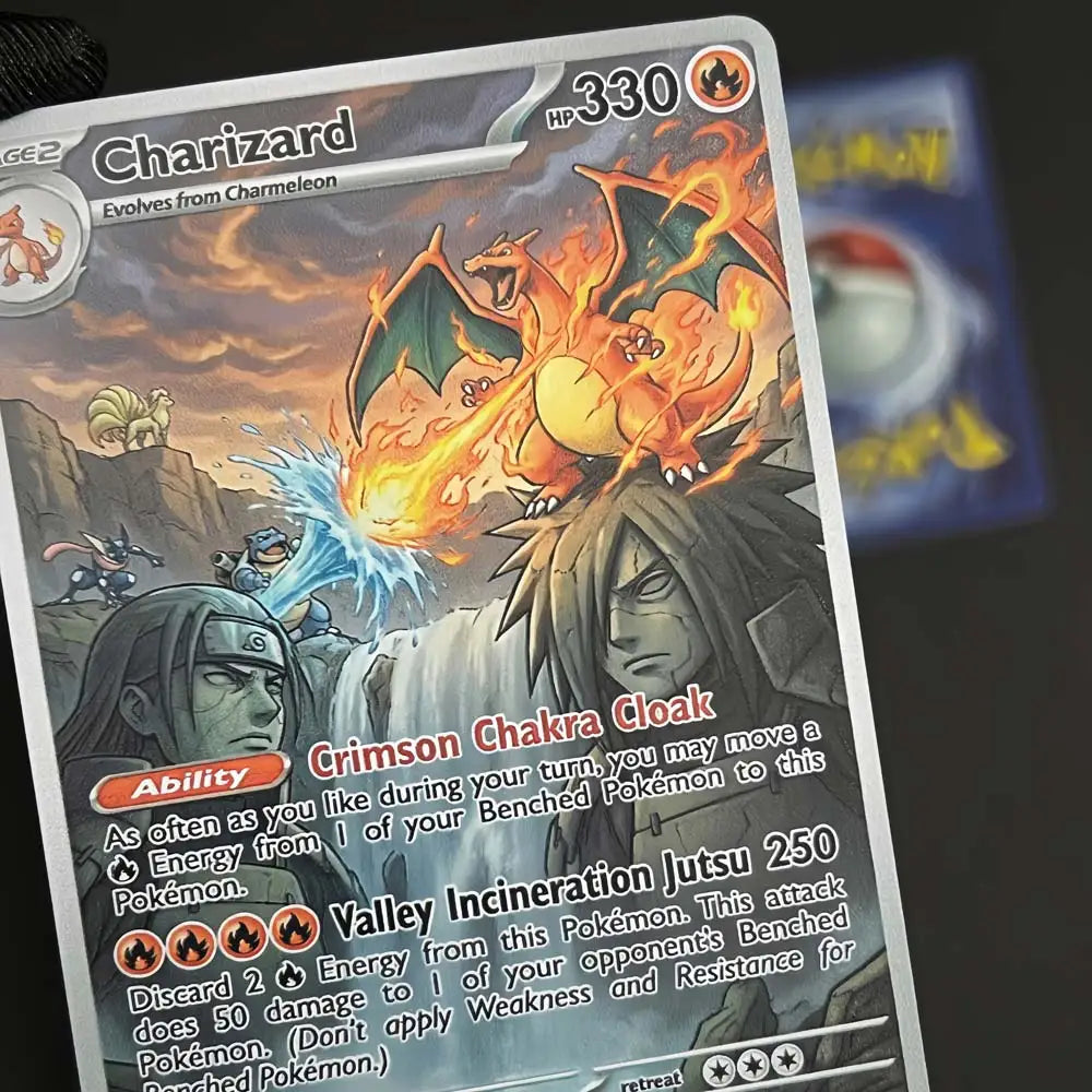 Final Valley - Naruto x Pokémon - Fan Art Card Set