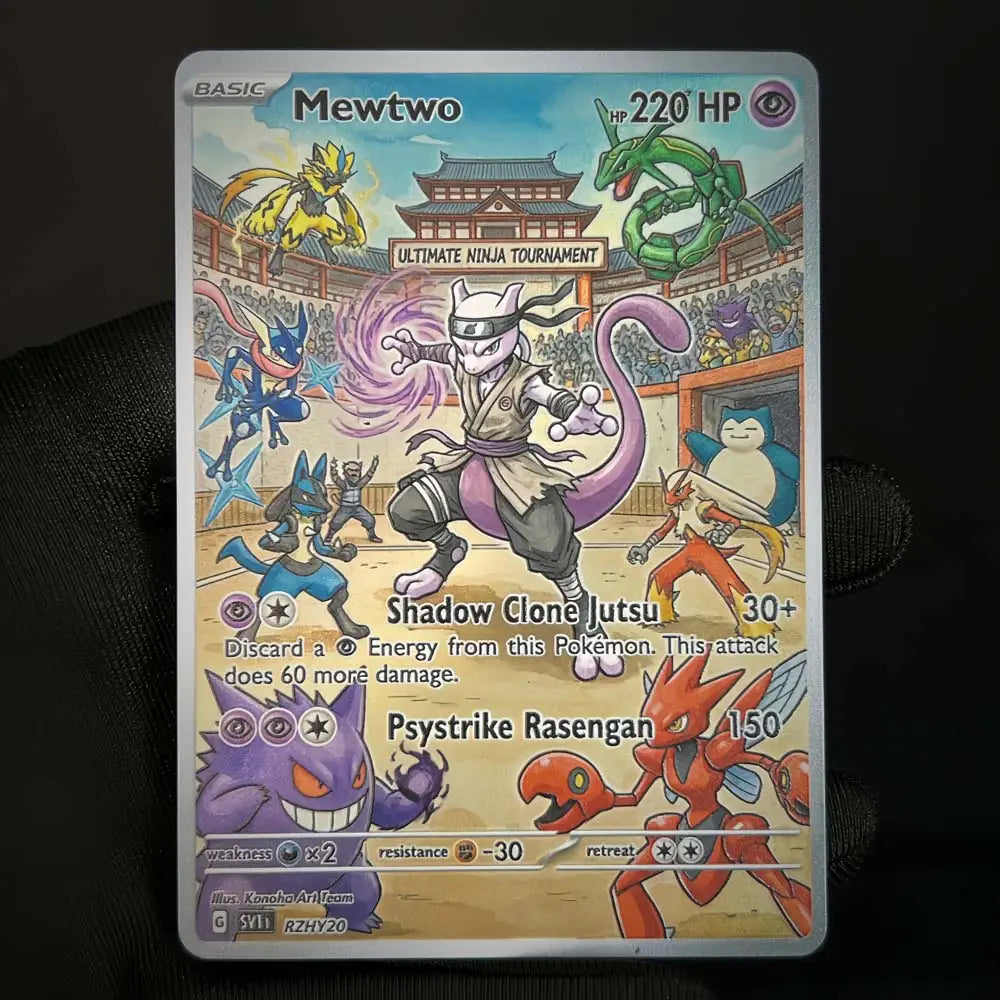 Ultimate Ninja Tournament - Naruto x Pokémon - Fan Art Card Set