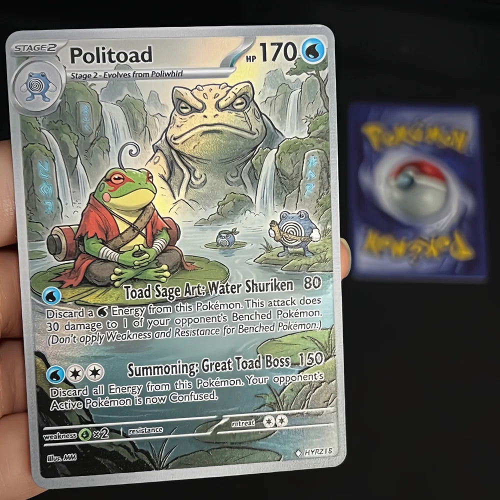 Sage Art - Naruto x Pokémon - Fan Art Card Set