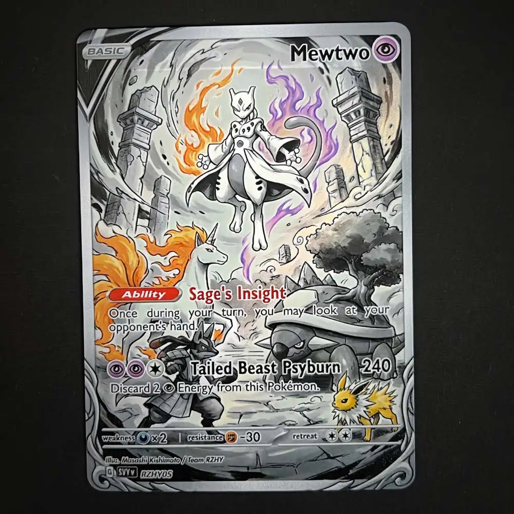 Sage of the Six Paths - Naruto x Pokémon - Fan Art Card Set