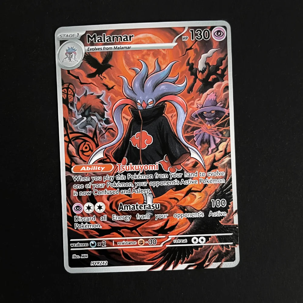 Infinite Tsukuyomi - Naruto x Pokémon - Fan Art Card Set
