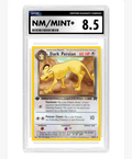 CGC 8.5 Dark Persian 42/82 - 1st Edition - Team Rocket - Slab - ENG