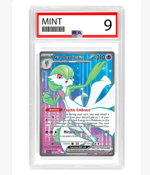 PSA 9 Gardevoir 228/198 - Scarlet and Violet - Slab - ENG